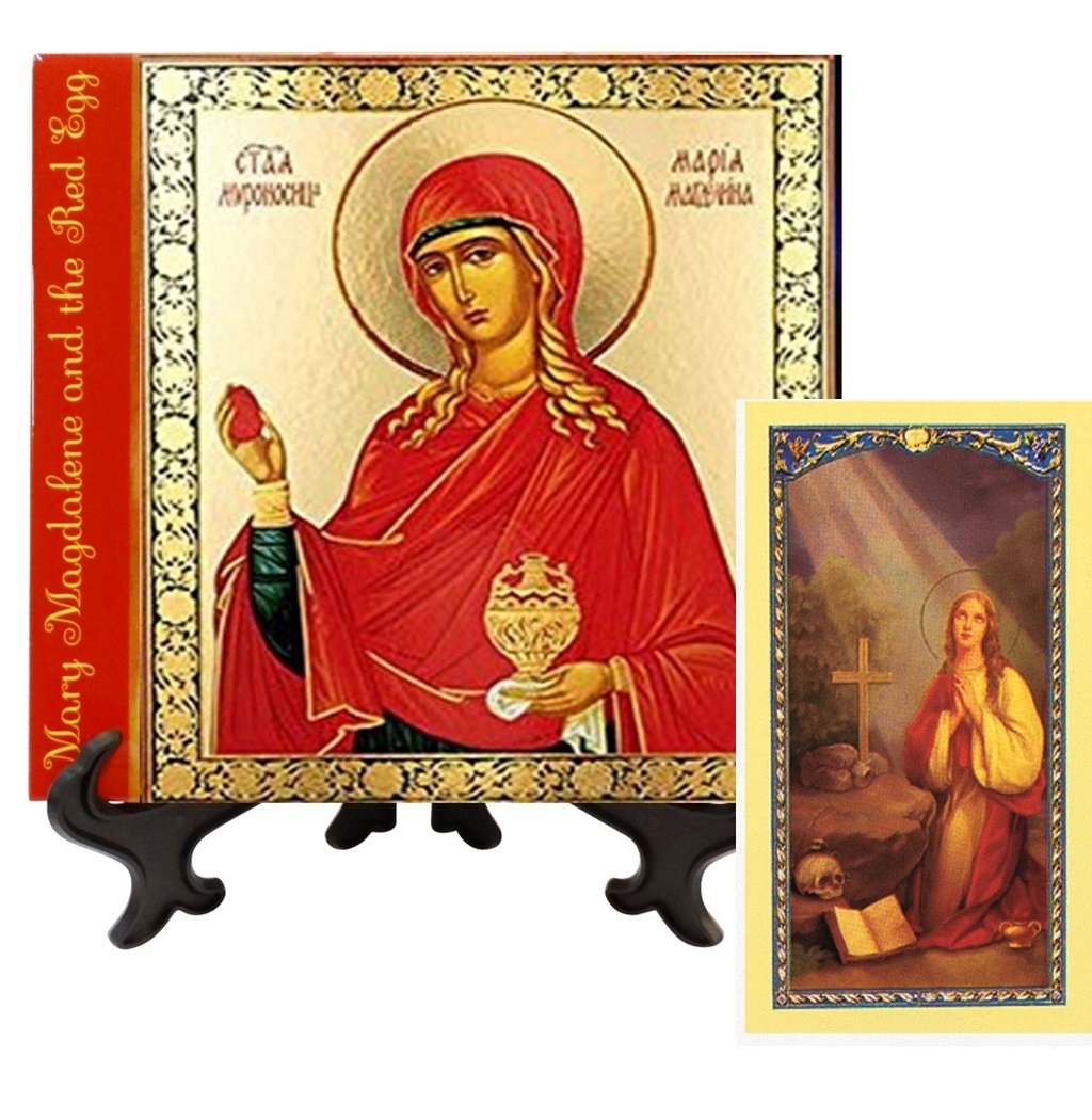 Amazon.com: Gifts by Lulee, LLC Mary Magdalene and The Red Egg